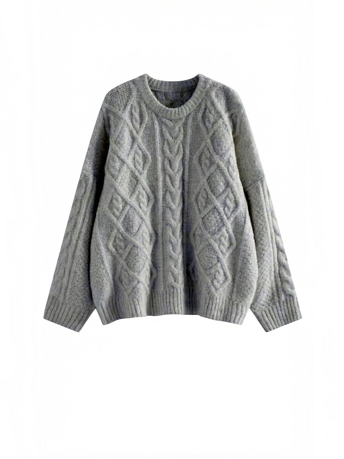 Edna Cable Knit Oversized Sweater