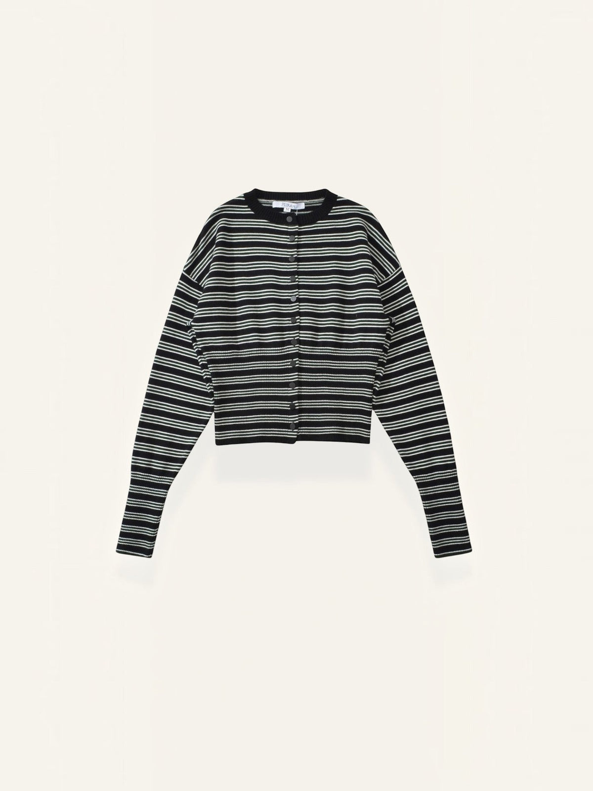 Ida Striped Knit Cardigan
