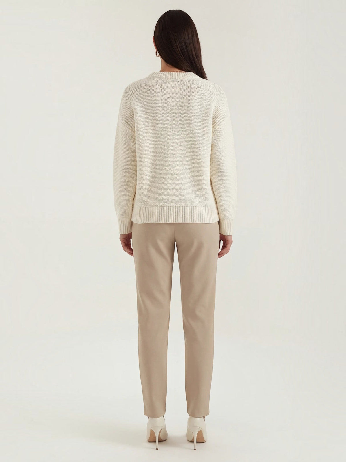 Julia Ribbed Oversized Knit Sweater