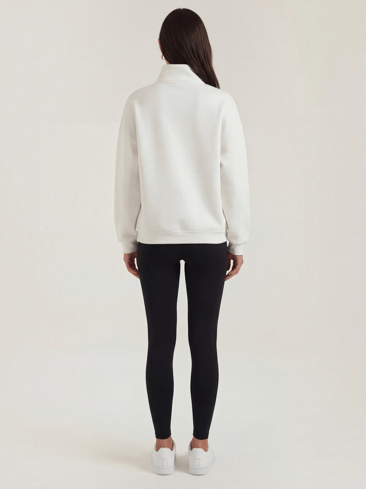 Lori Oversized Quarter Zip Sweatshirt