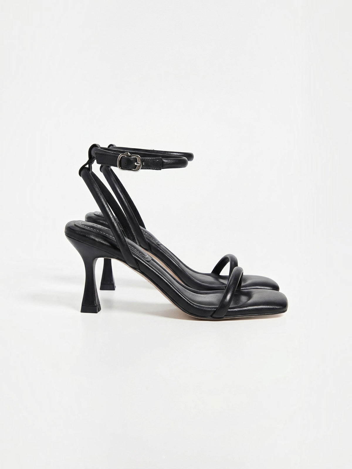 Lisa Ankle Strap Kitten Heel Sandals